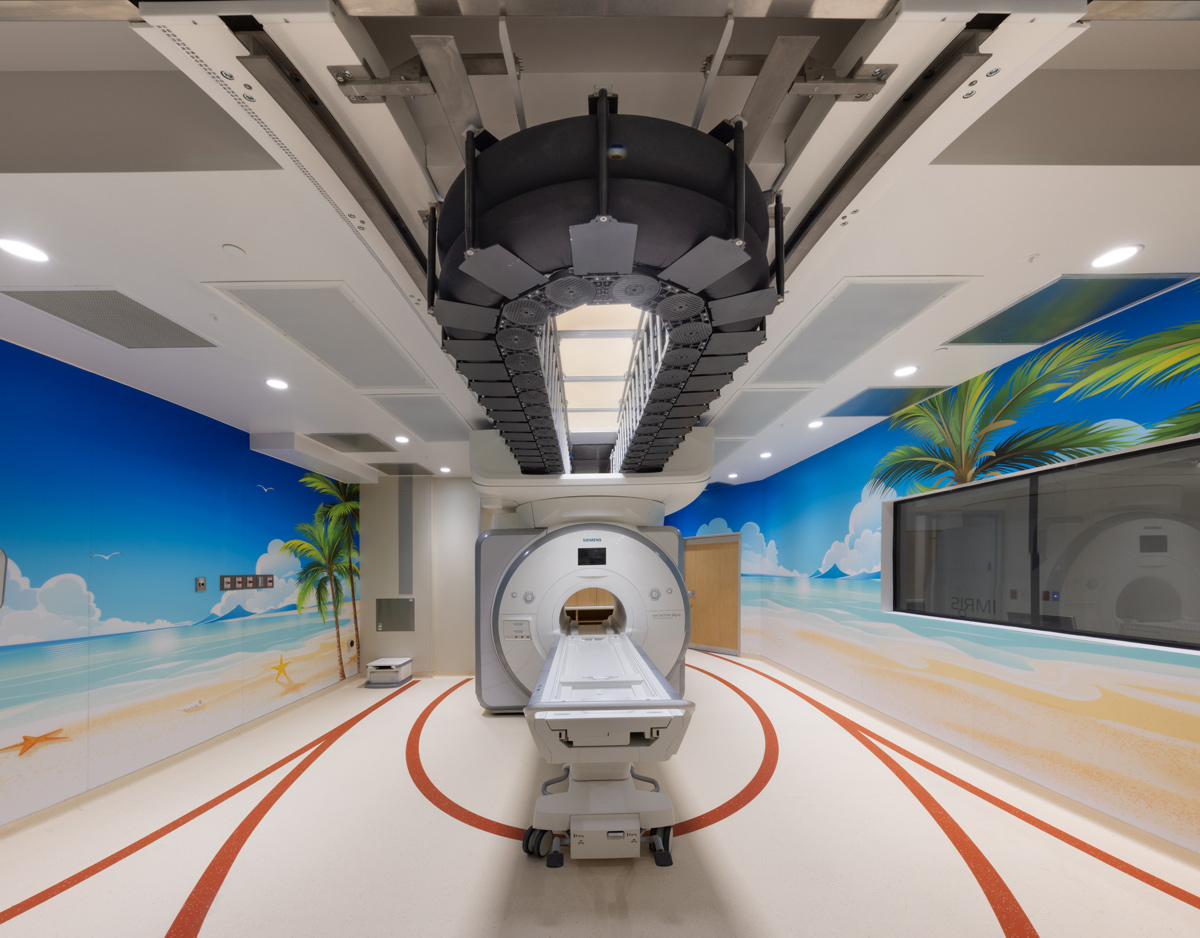Interior design view of Joe DiMaggio Children's Hospital MRI in Hollywood, FL